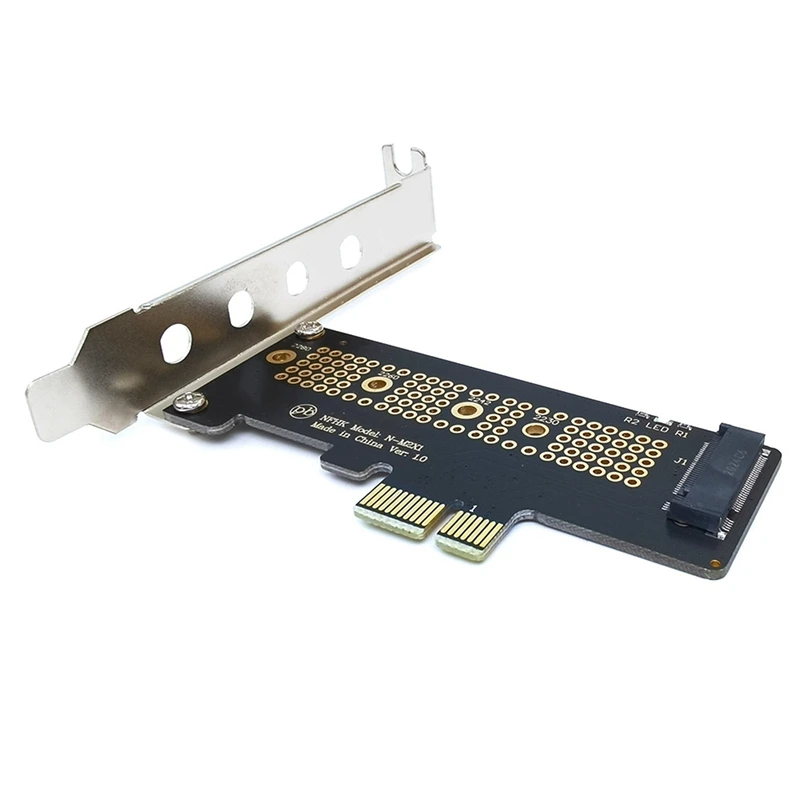 

2X Nvme Pcie M.2 NGFF SSD To Pcie X1 Adapter Card Pcie X1 To M.2 Card Support 2230 2242 2260 2280 Size Nvme M.2 SSD