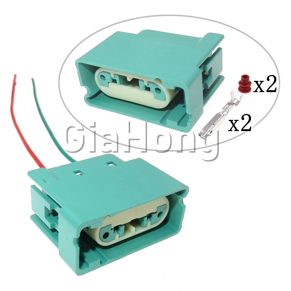

1 Set 2 Ways 3F1T-14A464-A Auto Waterproof Plug Automobile Wire Harness Sockets Car Cable Connector