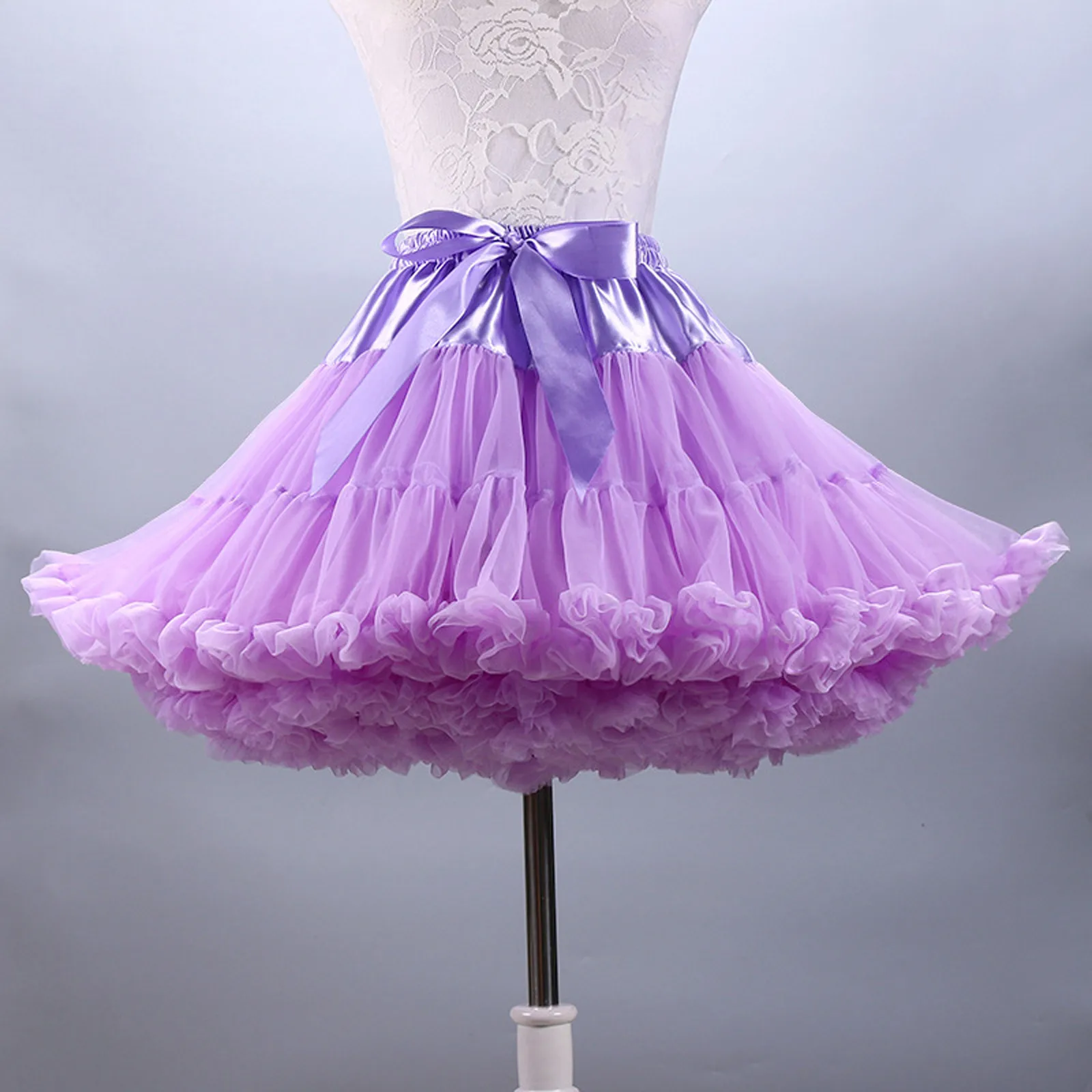 

Women Petticoat Underskirt Swing Tutu Princess Skirt Hippy Cosplay Cute New Bust Ms Bitter Fleabane Bitter Fleabane Gauze Skirt