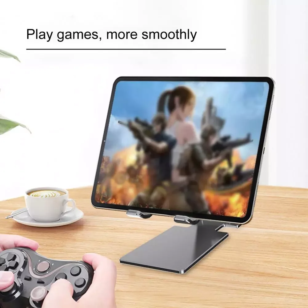 

Premium Height Adjustable Compact Phone Holder Desk Stand for Home