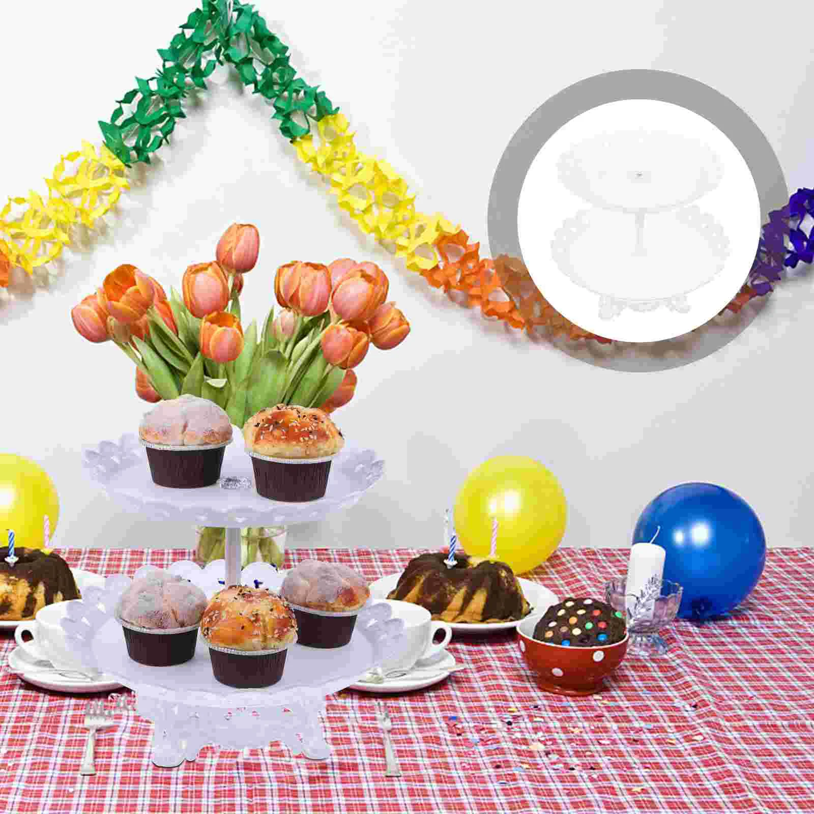 

Multilayer Cake Rack Dessert Holder Home Décor Pastry Stand Tray Stands Cupcake Tower