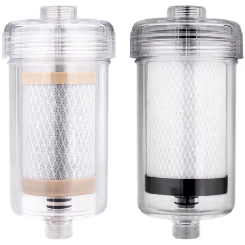 

Faucet Sprayer Attachment Water Filter Water-Saving Faucet Replaceable Filter Element, Transparent Filter