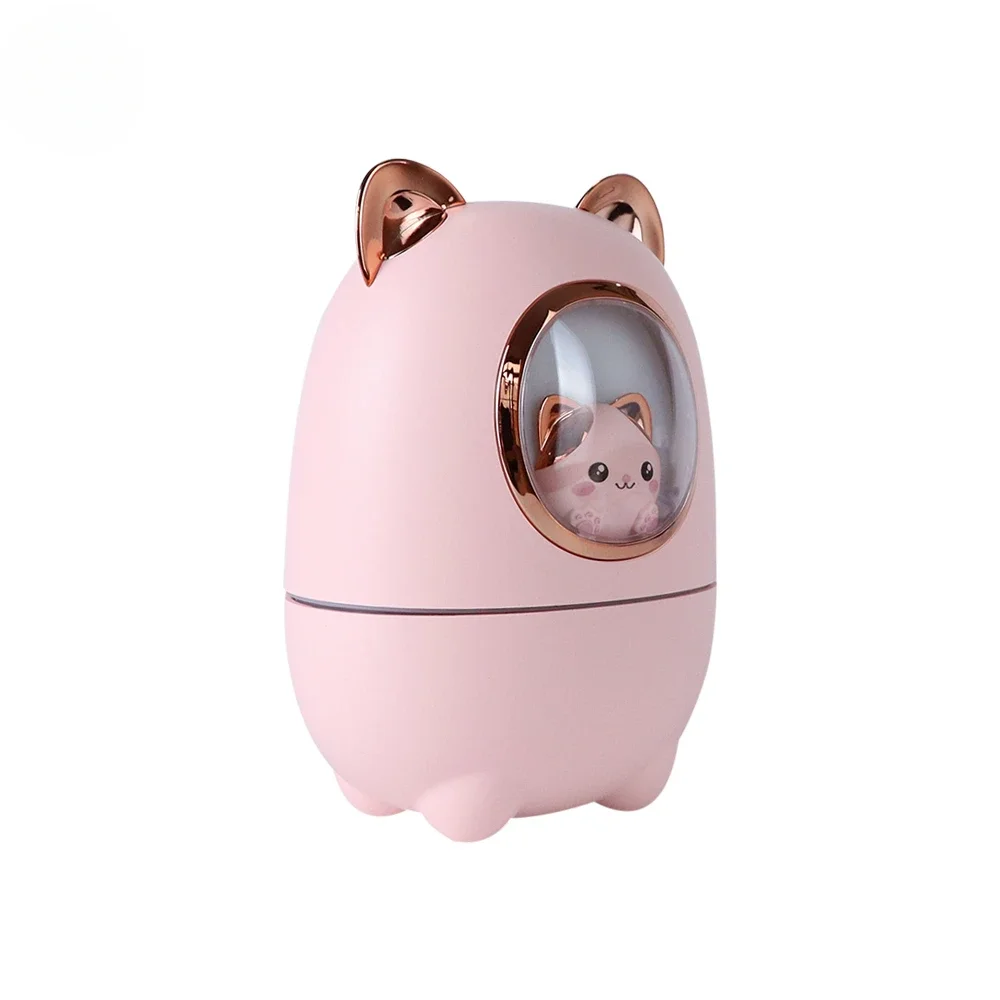 Увлажнитель воздуха с рисунком Китти диффузор ночником комната растение спальня