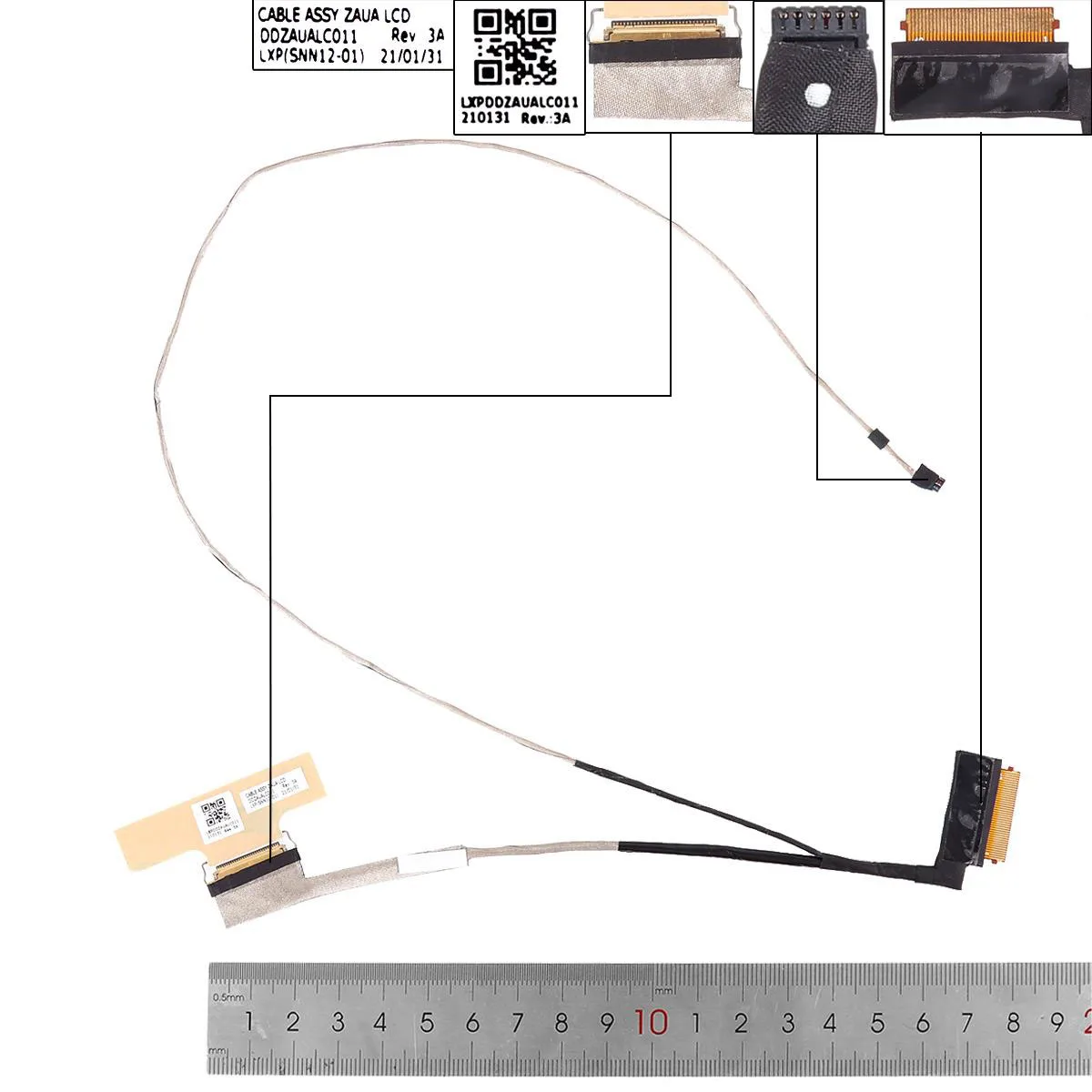Новый ЖК-кабель для ноутбука ACER A315-55KG-57G-34 30pin 50.HG2N7.002 DDZAUALC011 DDZAUALC000 DDZAUALC010