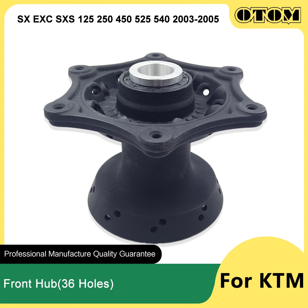 Фото OTOM 2003-2005 Ступица переднего колеса мотоцикла с 36 отверстиями, спицы обода для KTM EXC MXC SX SXS MXC 125 200 250 300 450 525 540 660 Dirt Bike №2