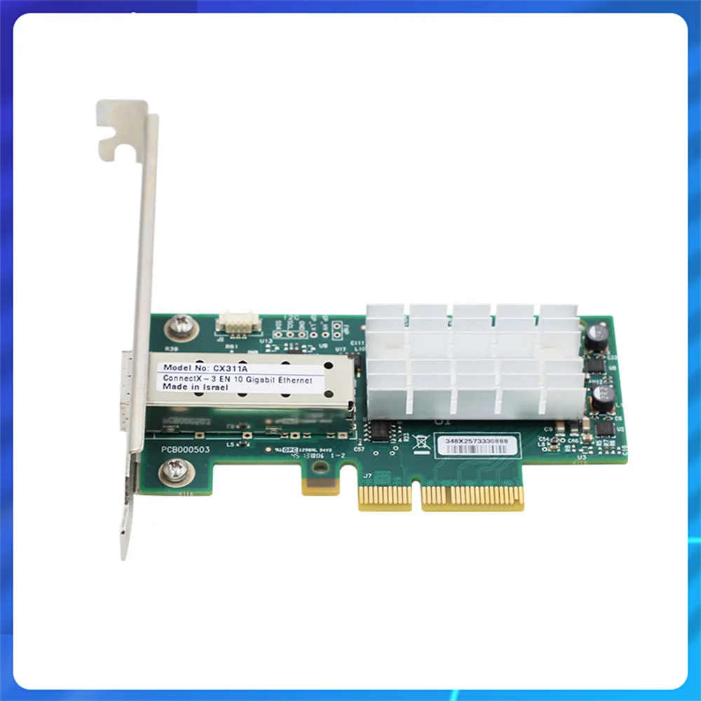 Original For Mellanox MCX311A-XCAT CX311A ConnectX-3 EN 10G Network Card 10GbE SFP+ Adapter Card 10 Gigabit Ethernet Card Board