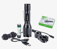 nextorch t5g hunting flashlight kit white and green color hunting set 2 color light green hunting flashlight