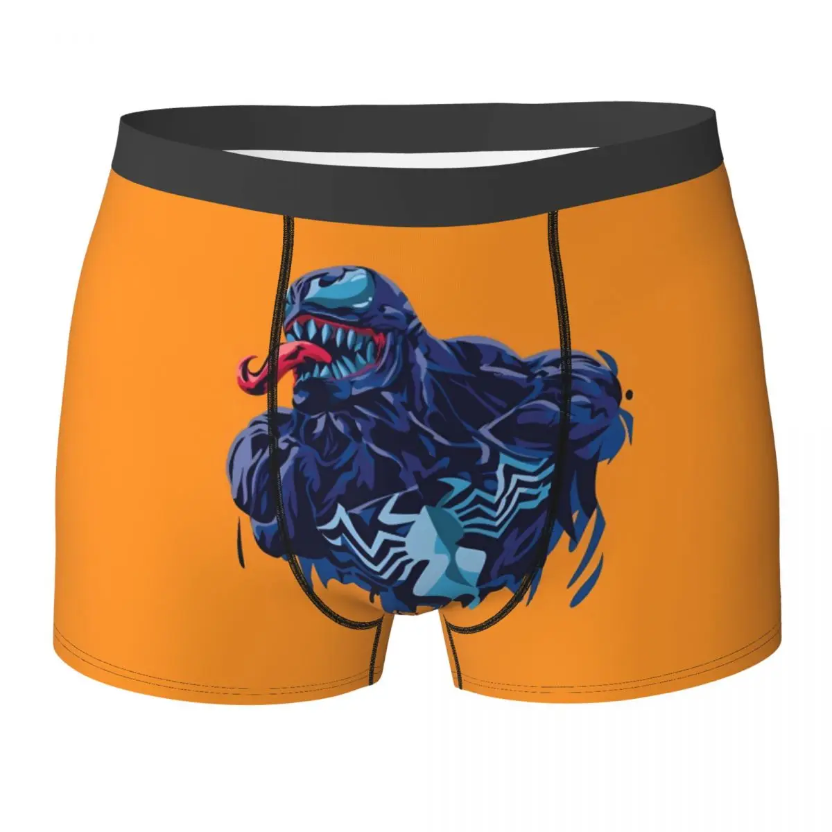 Нижнее белье Venoms Marvel мужские трусы с узором забавные шорты-боксеры шорты