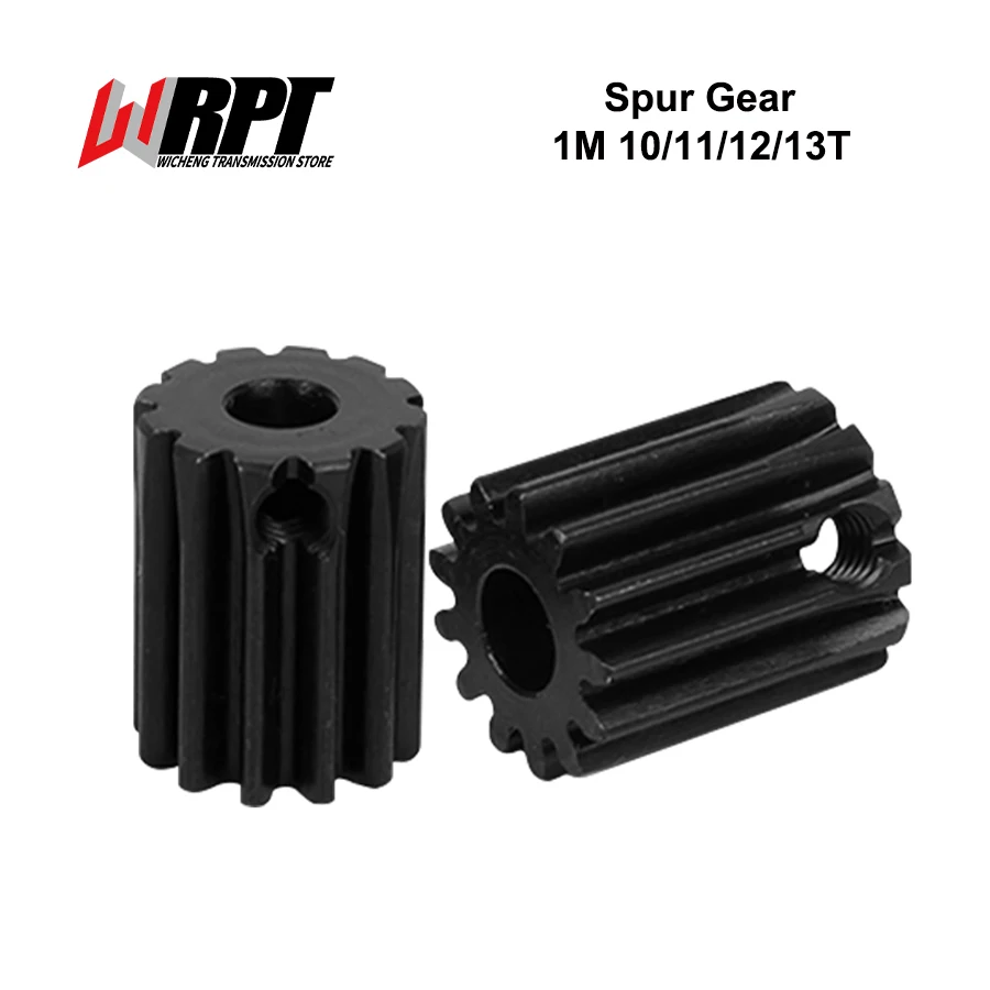 

1 мод чернеющая шестерня 1 м 10 т 11 т 12 т 13 т внутреннее отверстие 4 5 6 6,35 7 8 мм 45 # Стальные циркониевые шестерни Детали трансмиссионного двигателя CNCN