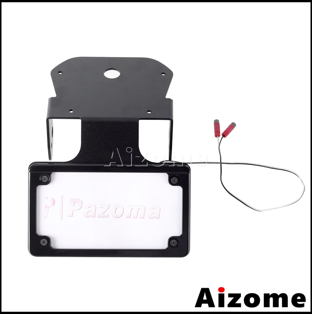 Крепление на заднее крыло мотоцикла Кронштейн номерного знака алюминиевый