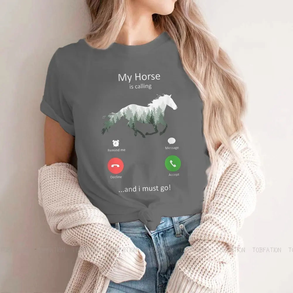 

Забавные конные хипстер футболки смешной вызов мем девушка 4XL Графический Чистый хлопок Топы Футболка с круглым вырезом оверсайз