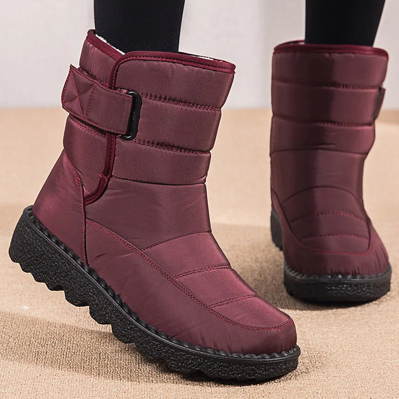 

Women Boots Snow Soft Women's Boots Platform Shoes Woman Plus Size Keep Warm Shoes For Women New Plush Winter Boots Botas Mujer