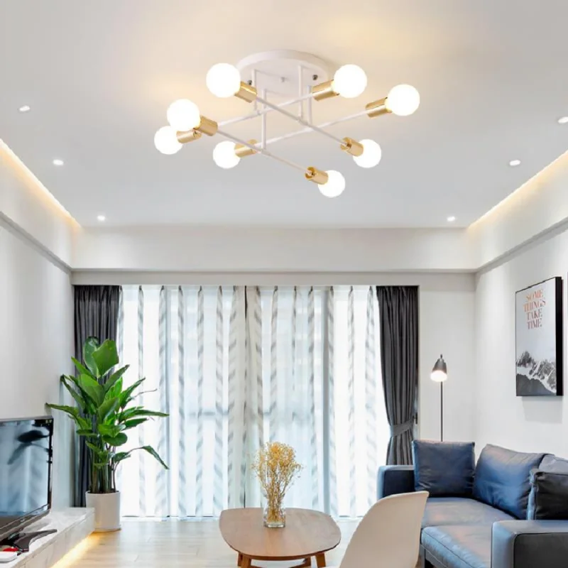 

Creative Chandelier Led Lamp Modern Home Ceiling Hanging Lamp Bedroom Pendant Chandelier Living Room Lighting Fixtures