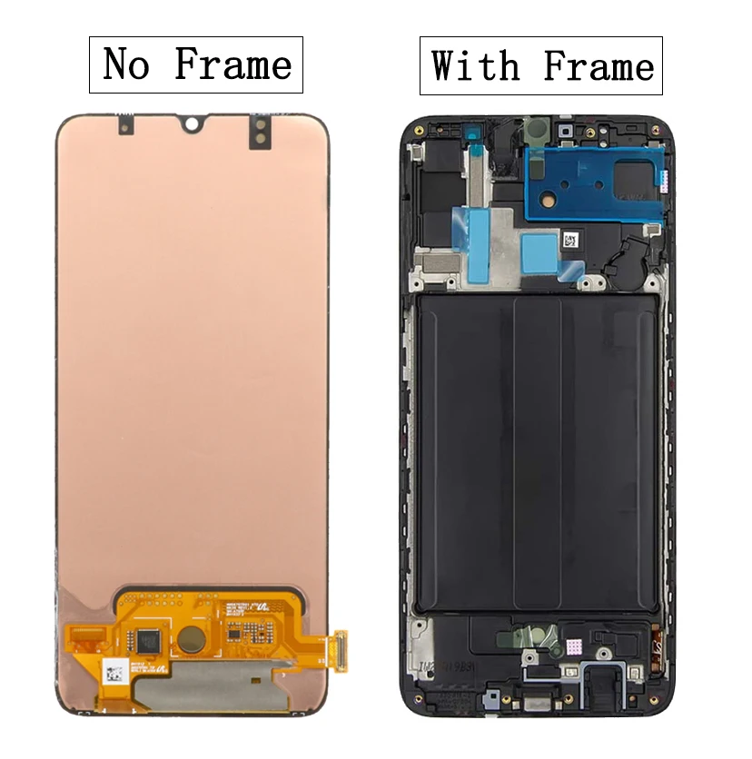 

6.7" Super AMOLED Display For Samsung Galaxy A70 A705 A705F LCD Display Touch Screen Digitizer Assembly Replacement