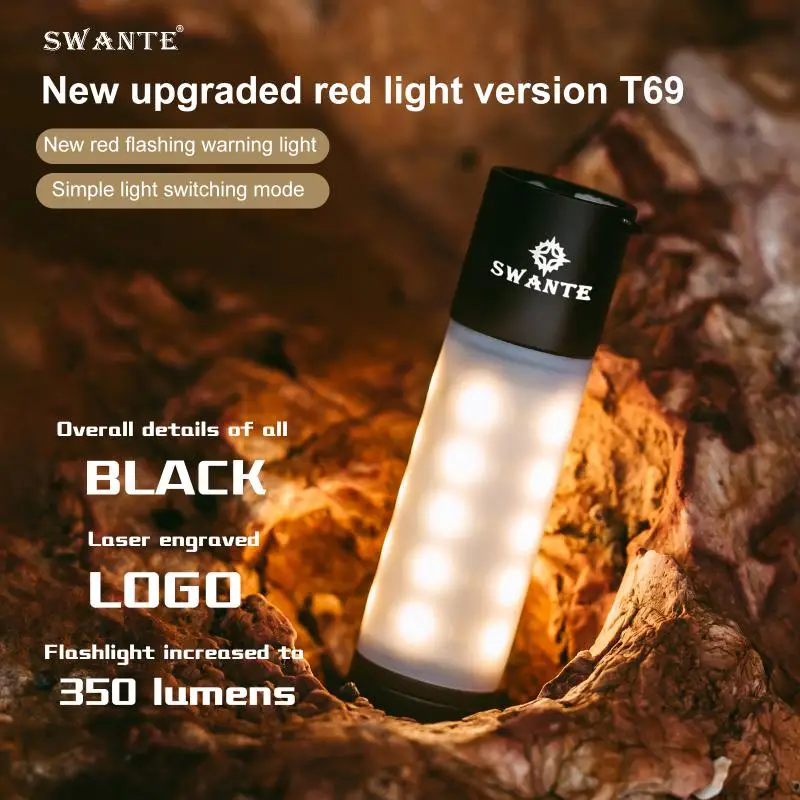 

Portable Camping Lighthouse Torch Light Multi-function Camping Flashlight T6 Headlight Goal Zero Mini Lantern Outdoor Lamp