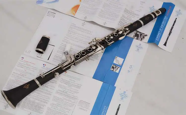 Buffet Crampon&Cie A PARIS B16 17 Key Bb Tune Bakelite Clarinet Playing Musical Instruments Clarinet with Accessories images - 6