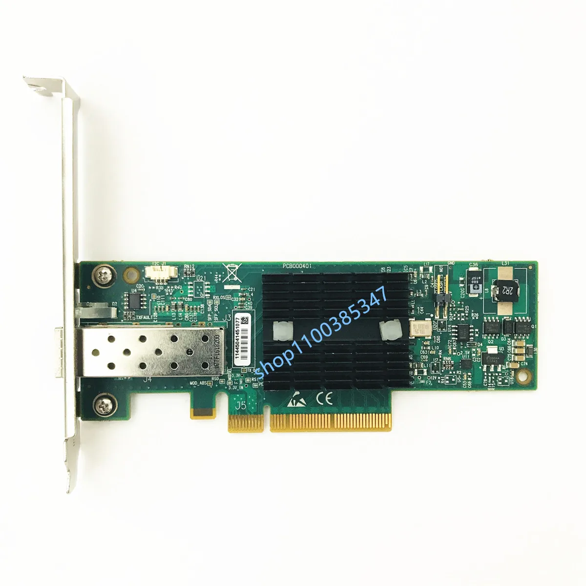 Фото Mellanox PCI-E MNPA19-XTR 10 GB SFP + один порт 10 GBIT/s 10 MBIT/s оптоволоконный сетевой адаптер №1