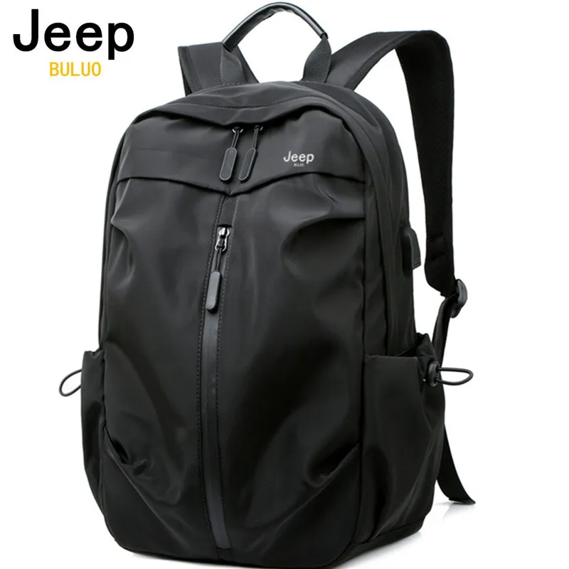 

JEEP BULUO Mochila Large Capacity Backpacks For Men and Women Packsack Rucksack 15.6' Laptop School Bag Fashion Casual Travel