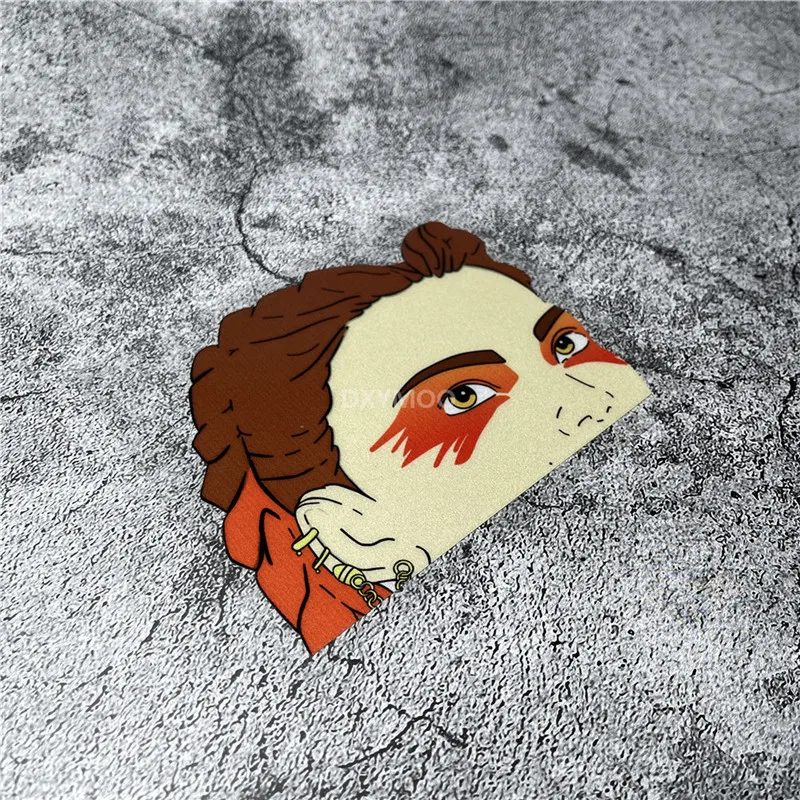 Стайлинг автомобиля внешние наклейки для Apex Legends Loba голова мочки забавная лента