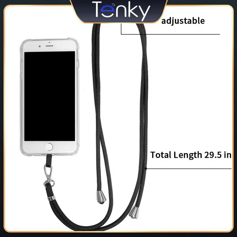 

Safety Neck Neck Cord Lanyard Strap Detachable Phone Safety Tether Adjustable Phone Lanyar For All Phones And Case Combination