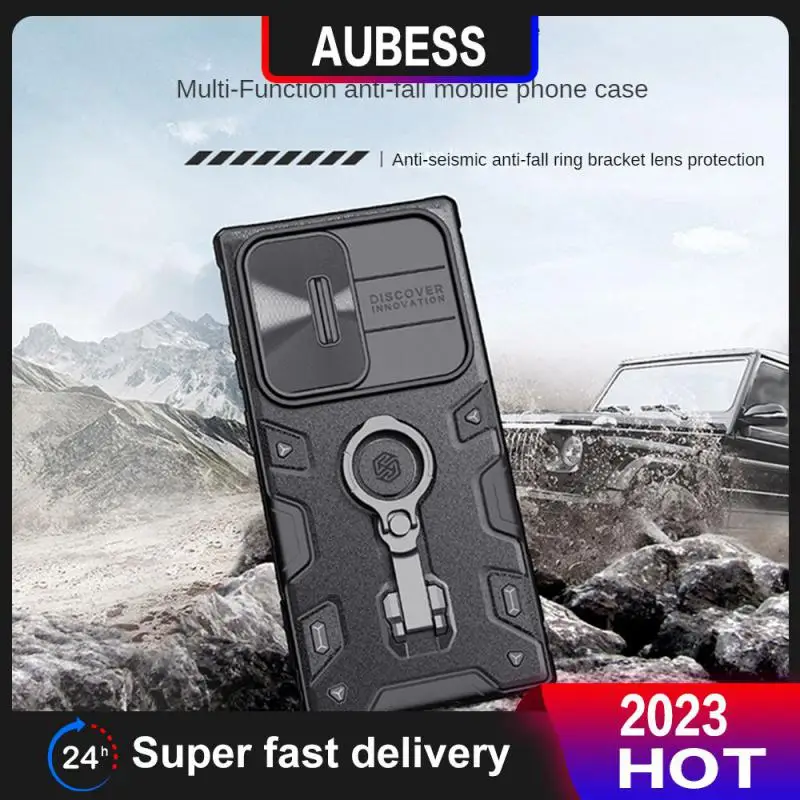 

140.00g Scratch-resistant For Samsung S23 Ultra Phone Case Non-slip Phone Back Cover Protection Creative Phone Protective Case