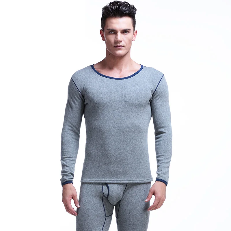 

Rashguard Men's Winter Thermal Underwear Set Top Long Johns Long Jeans Pants Lucky John Thermo Lingerie Slimming Set Fleece