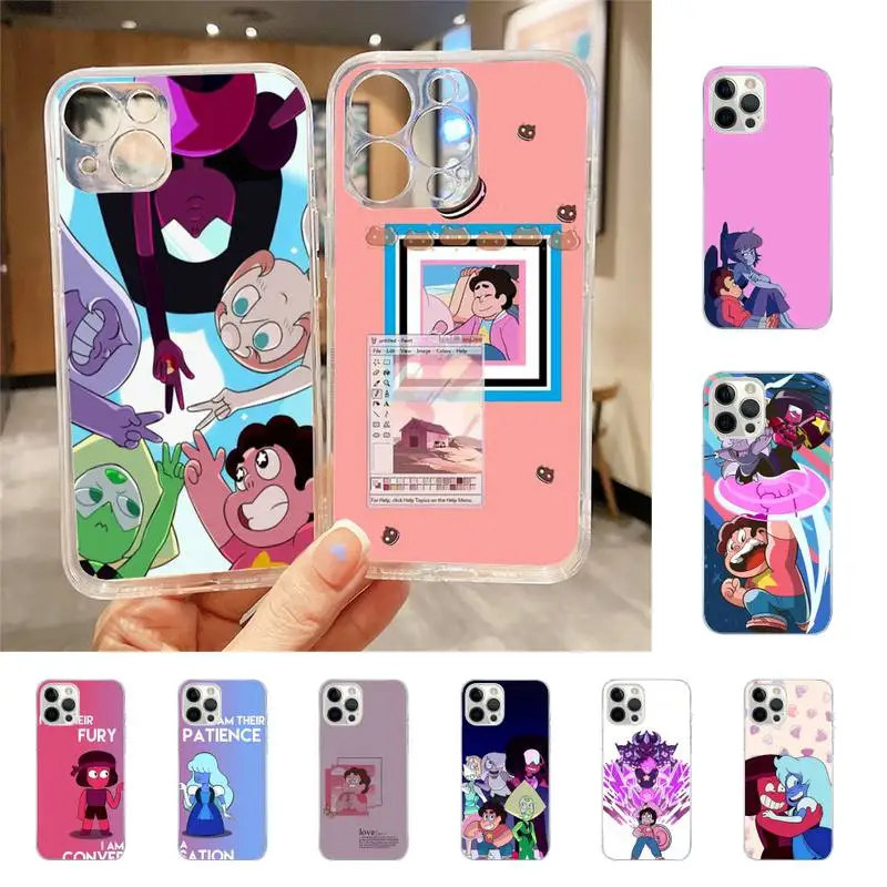 

Steven Universe Phone Case For Iphone 7 8 Plus X Xr Xs 11 12 13 Se2020 Mini Mobile Iphones 14 Pro Max Case