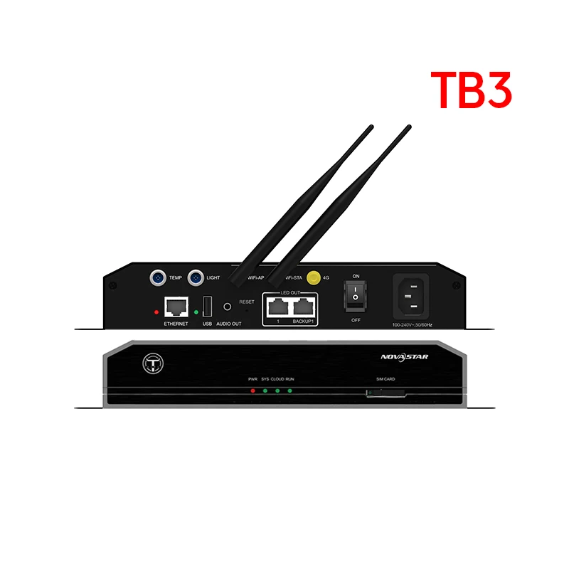 

Multi-media Player Rental LED Display Screen Sample Solution Controller TB1 TB2 TB3 TB4 TB6 TB8 Taurus Series with WIFI/RJ45/USB