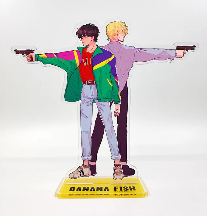 Аниме Банановая рыба Okumura Eiji Ash Lynx короче Wong Lee Yut легкие акриловые двухсторонние