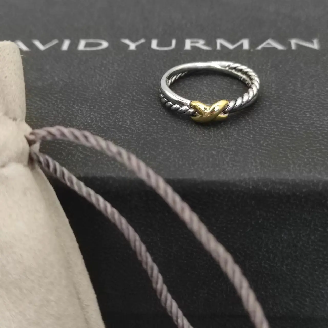 X for Women 1:1 High Quality Station Cable Cross Collection Vintage Ethnic Loop Hoop Pendant Punk Jewelry Band Ring