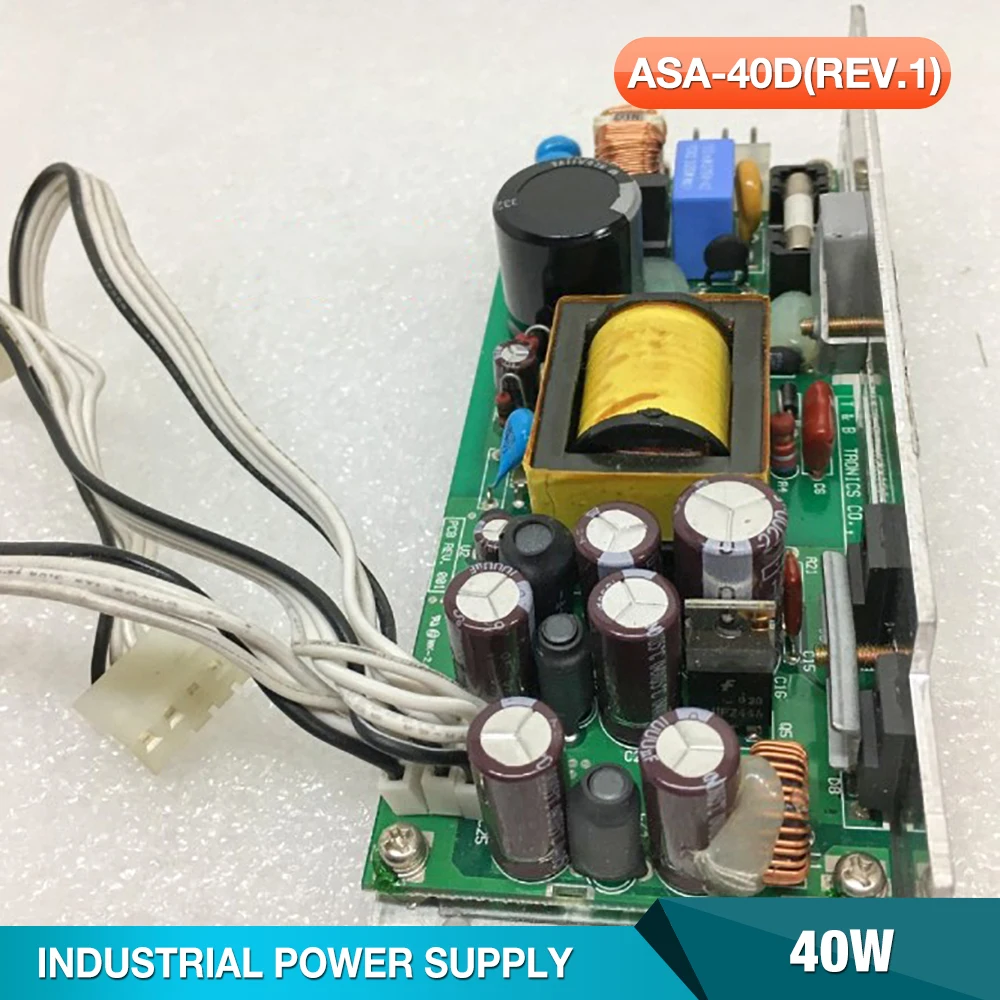 

ASA-40D (rev. 1) для NVGVNO, источник питания для промышленного медицинского оборудования, 5 В, 6 А, 3 В, 3 А, 40 Вт