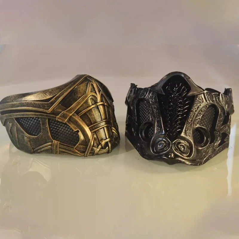 ❤️ Косплей ❤️ Маска для косплея Sub-Zero: Скорпион и Би-Хан (Нуб Сайбот) из игры Mortal Kombat, реквизит для ролевых игр, Хэллоуина и карнавалов ❤️ (art.: 3920dc1477e3d) - 3920dc1477e3d