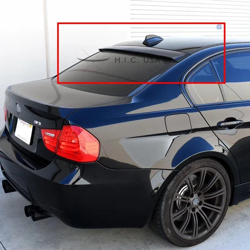 Спойлер на заднее окно для BMW E90 козырек 4dr 2005-2011