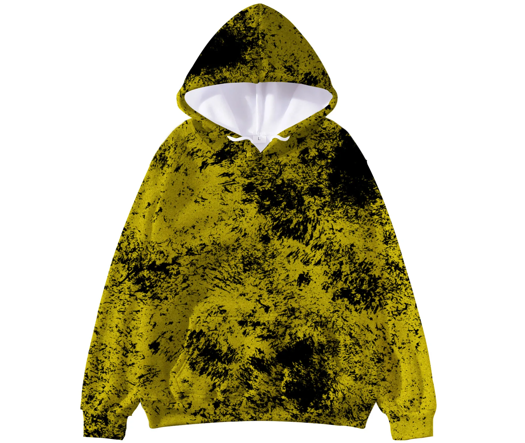 

Мужская толстовка с капюшоном, фиолетовая однотонная Базовая толстовка с принтом в стиле Харадзюку, Y2K, Осень-зима 2023