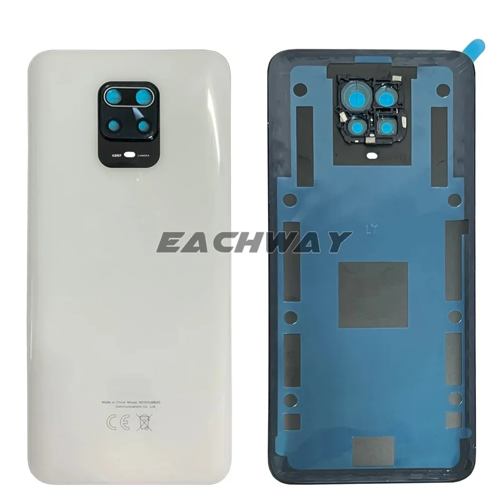 Новое стекло для Xiaomi Redmi Note 9s крышка аккумулятора Задняя стеклянная панель задний