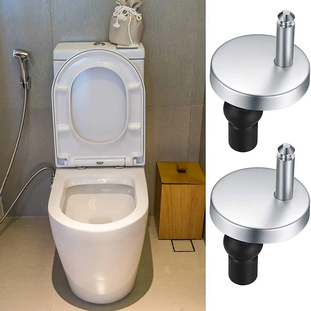 

4Pcs Toilet Seat Hinges Hinge Hardware Accessories