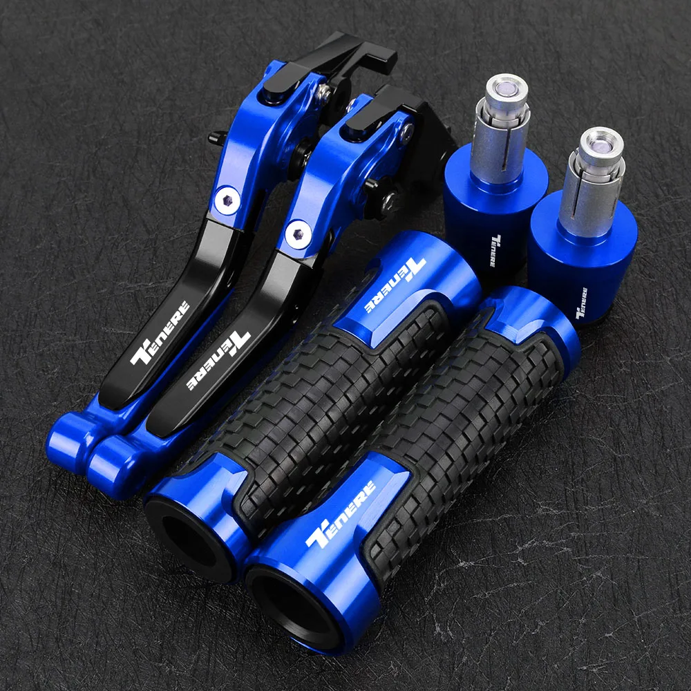 

For Yamaha Tenere 700 900 Brake Clutch Levers Handlebar Hand Grips Ends TENERE700 TENERE900 2018-2023 Motorcycle Accessories