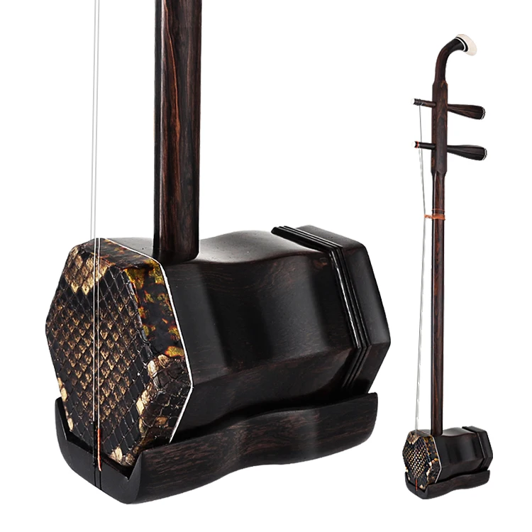 

Factory Sale Various Chinese Folk Musical Instrument 2-string Professional Erhu Fiddle