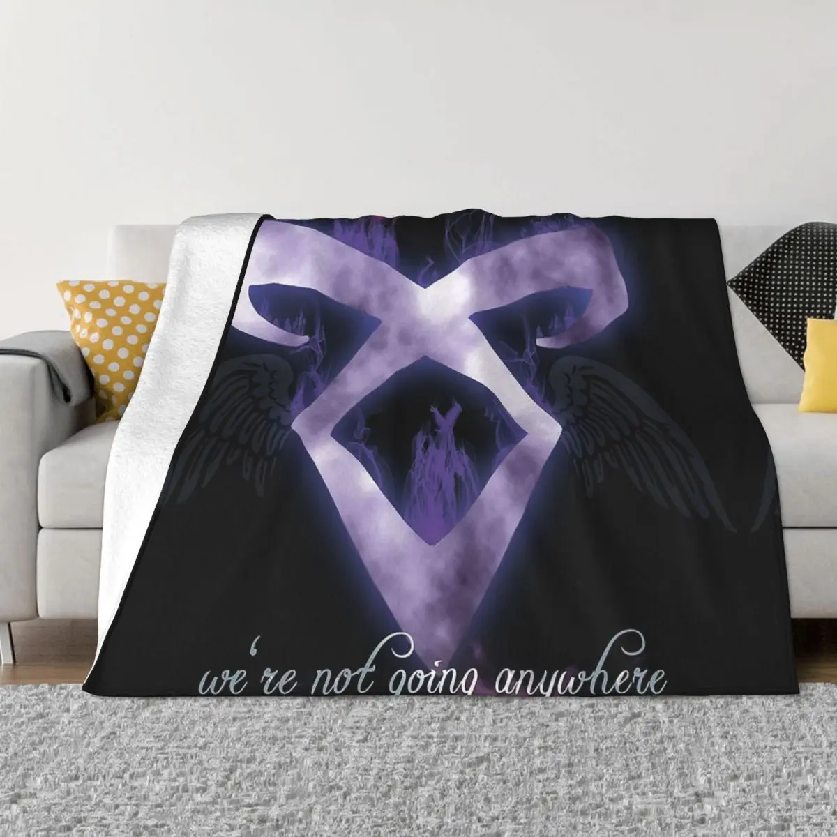 

Портативные теплые пледы Shadowhunters для постельных принадлежностей, путешествий