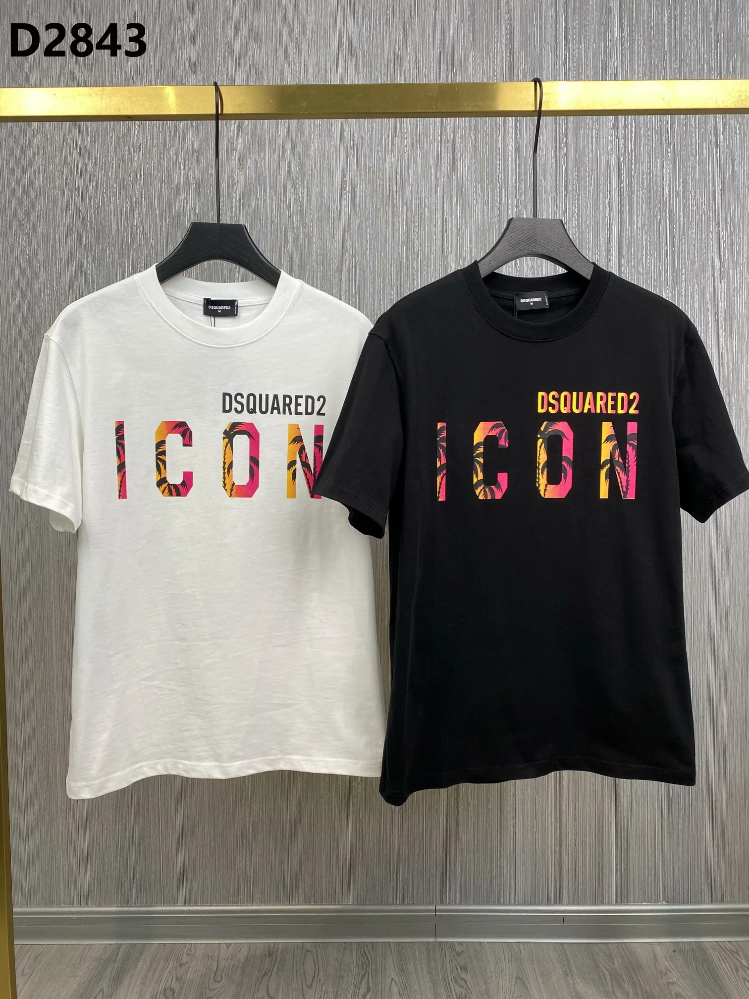 

New Summer Men's Women's DSQUARED2 WANT Printed LettersRound Neck Short Sleeve Street Hip Hop Pure Cotton Tee T-Shirt Size M-3XL