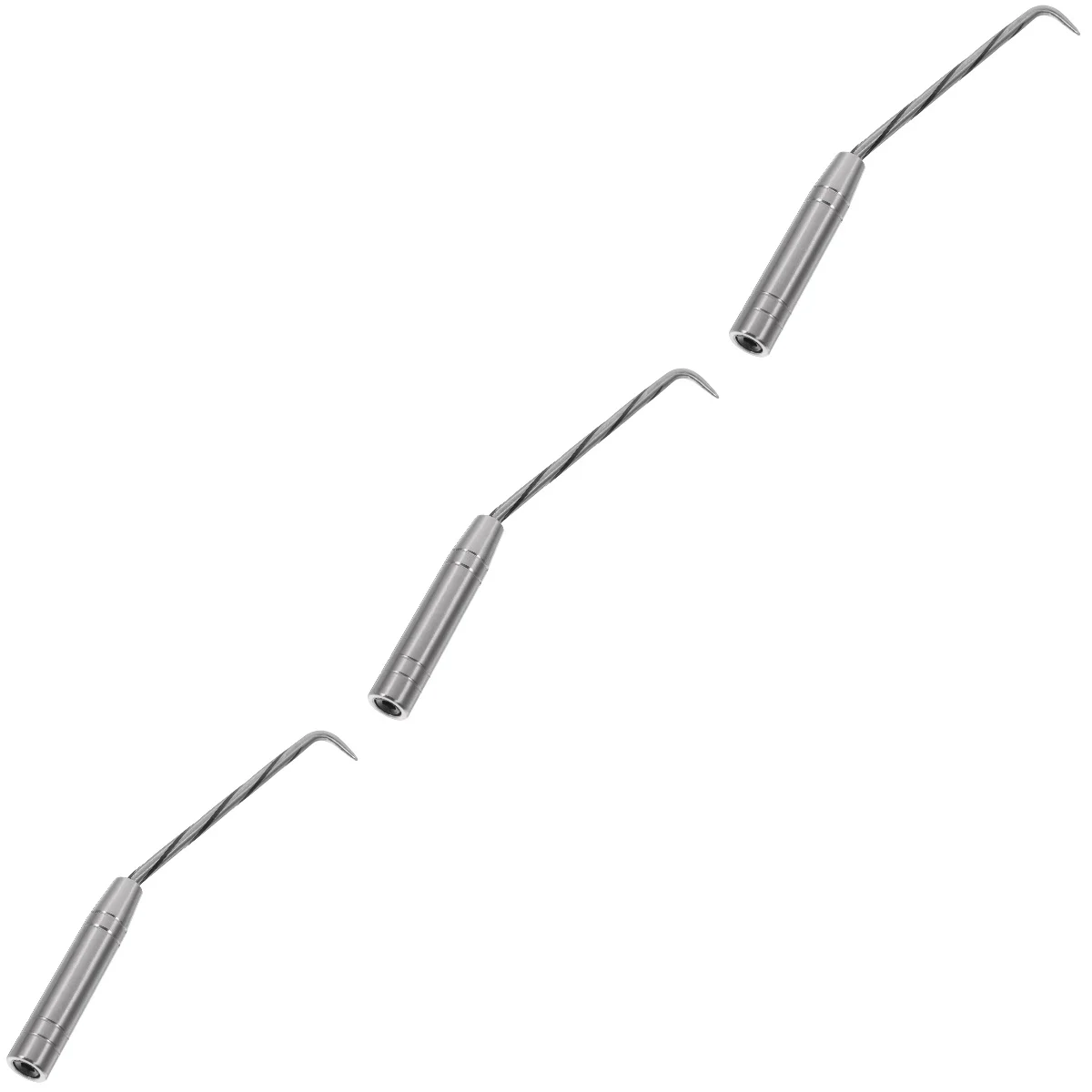 

3pcs Rebar Tie Wire For Construction Wire Curved Steel Hook 27cm Rebar Tie Tool