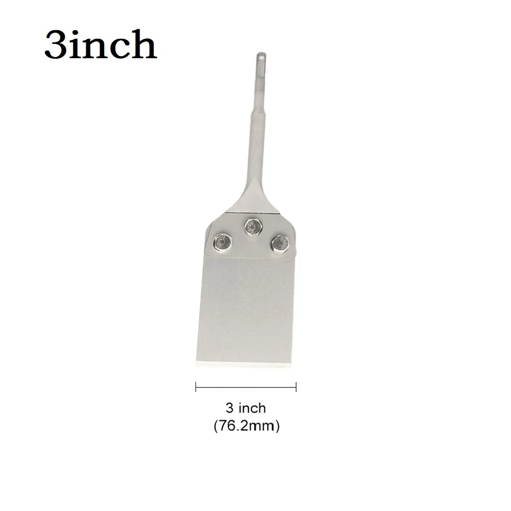 

SDS Plus Curved Floor Scraper with Self Locking Nut – For Secure Blade Attachment and Resistance to Vibrations