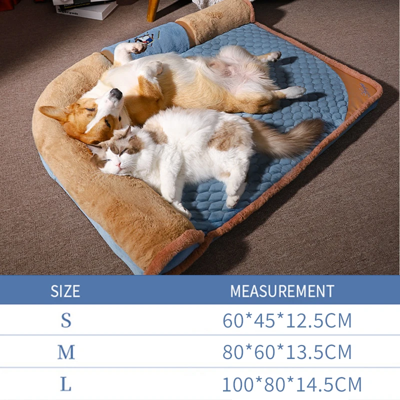 Сверхмягкая плюшевая подушка для кровати маленьких и больших собак