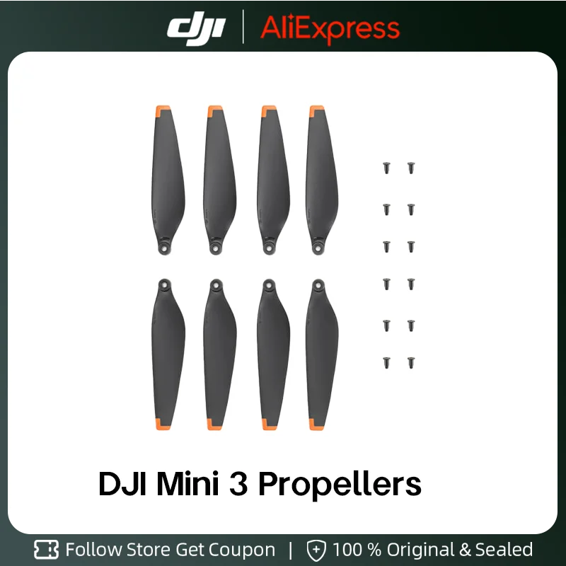 

DJI Mini 3 Propellers Quieter Enhance Aerodynamic Efficiency and Powerful Thrust for DJI Mini 3 Drone Original in Stock