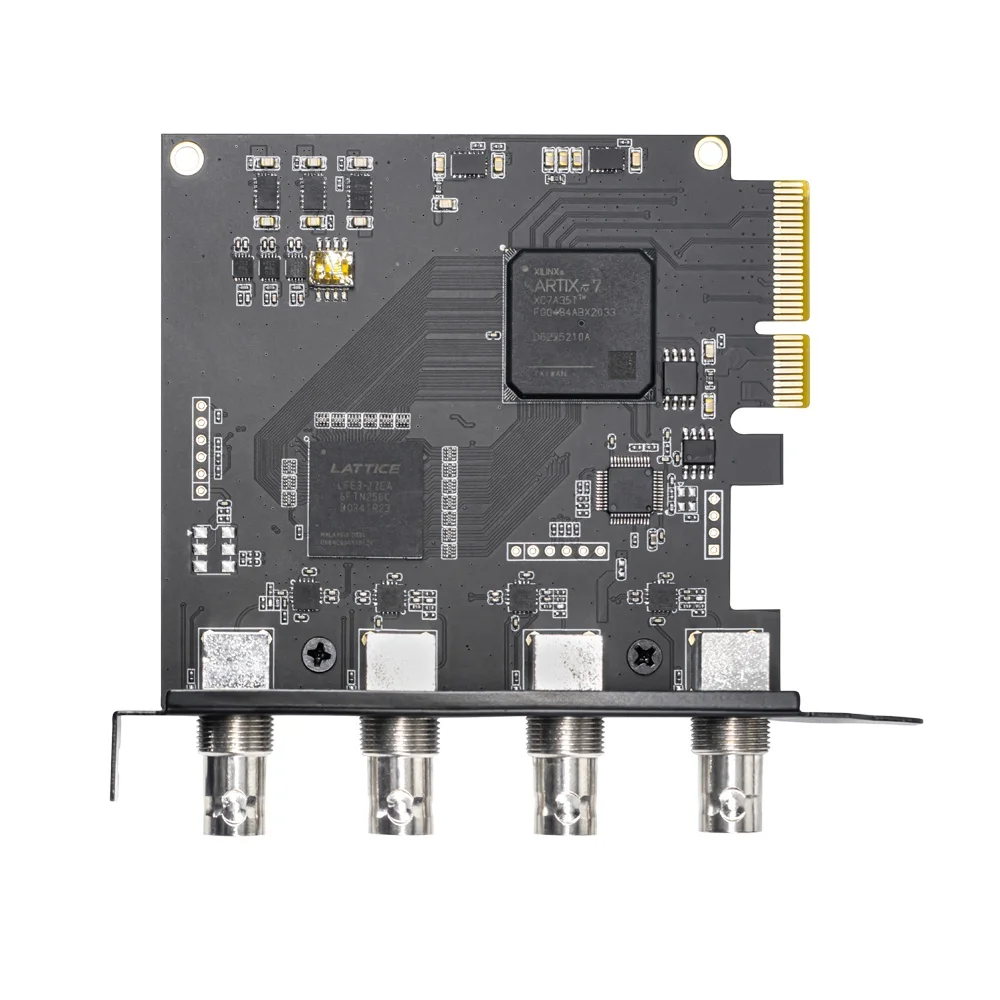 Фото UNISHEEN UC3540H игра 1080p60 Vmix OBS потоковая передача Win10 Linux 4-канальная коробка для карт видеозахвата PCIe №3