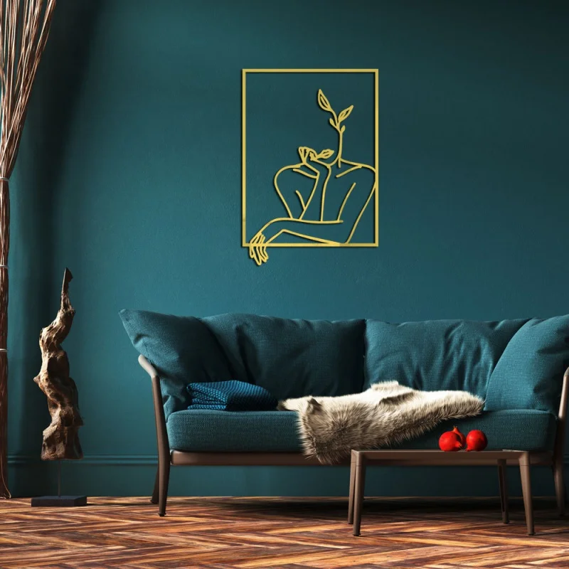 

[Home Decorations] Jm1060 Cross-Border Geometric Line Photo Frame Beauty Stereo Acrylic Mirror Stickers Home Decoration Self-Adh