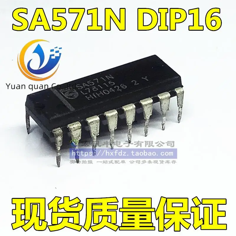 

30pcs original new SA571N NE571N DIP-16 linear - audio processing