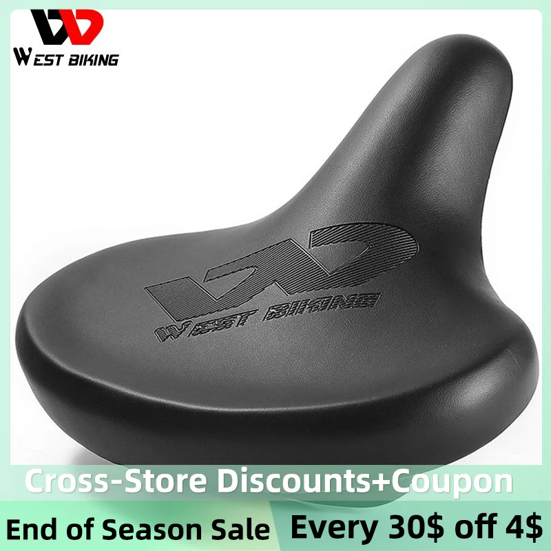 WEST BIKING Mountain Bike Saddle Comfortable MTB Bicycle Sad