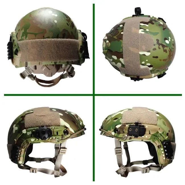 JJW Custom Multicam UHMWPE арамидный Тактический шлем быстрый боевой