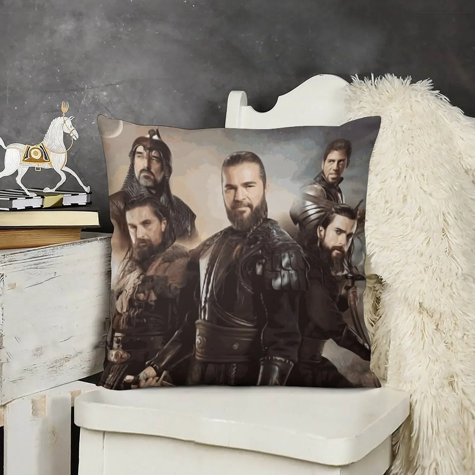 DIRILIS ERTUGRUL RESURRECTION декоративная подушка декоративные подушки наволочки роскошная